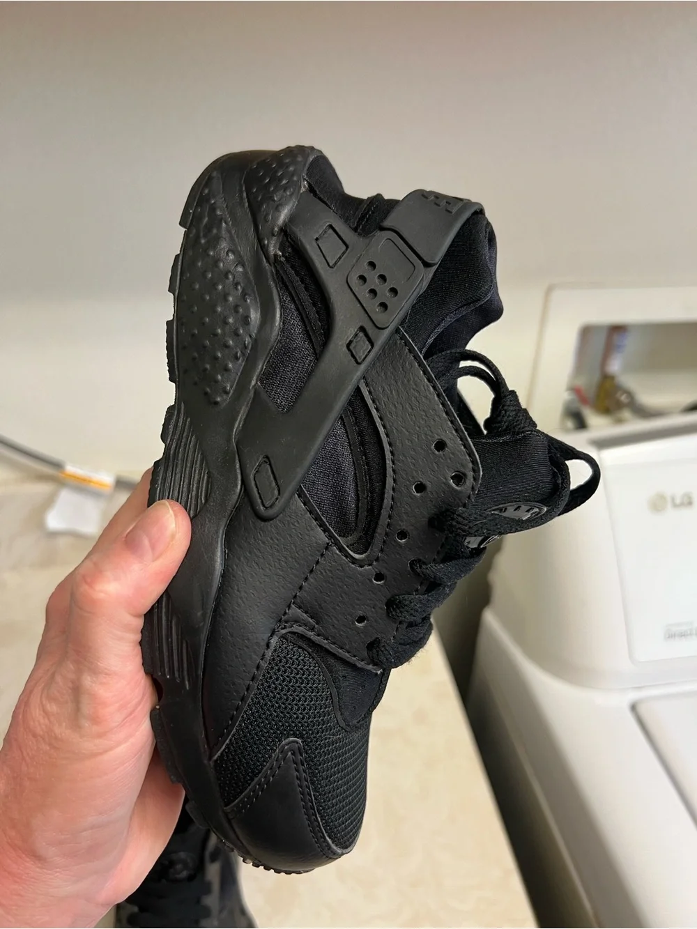 Nike Huarache Black Youth Nike Athletic Sneakers